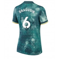 Camiseta Tottenham Hotspur Radu Dragusin #6 Tercera Equipación Replica 2024-25 para mujer mangas cortas